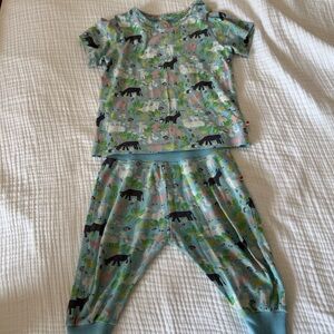Picadilly Fashion Blue and Black Pajama Sets